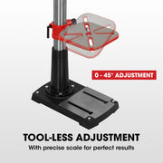 Baumr-AG 600W 12" Pedestal Floor Drill Press, 16 Speeds, 16mm Chuck (DP19) V219-DRLDPRBMRAD19