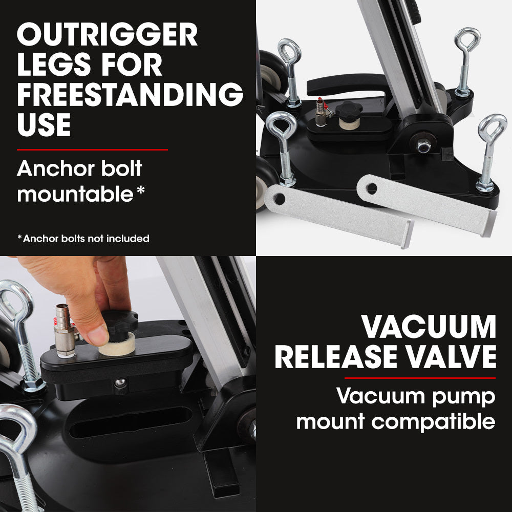BAUMR-AG Adjustable Core Drill Wheeled Rig Stand V219-DRLSTDBM431A