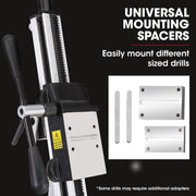 BAUMR-AG Adjustable Core Drill Wheeled Rig Stand V219-DRLSTDBM431A