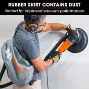 UNIMAC 1800W Drywall Sander Plaster Automatic Wall Gyprock Vacuum System V219-DRYHHSUMCA3M2
