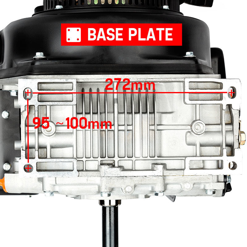 Baumr-AG 10HP Diesel Stationary Engine Electric Start OHV Replacement Motor V219-ENGDSLBMRC46E