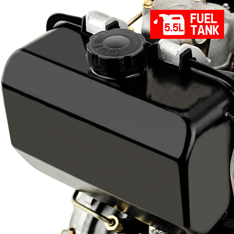 Baumr-AG 10HP Diesel Stationary Engine Electric Start OHV Replacement Motor V219-ENGDSLBMRC46E
