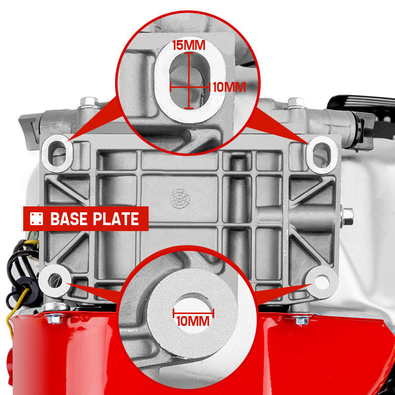 Baumr-AG 7HP Petrol Stationary Engine OHV 4-Stroke Horizontal Shaft Replacement Motor V219-ENGPTLBMRC21R