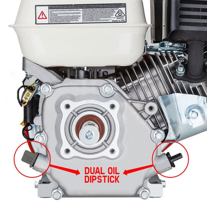Baumr-AG 7HP Petrol Stationary Engine OHV 4-Stroke Horizontal Shaft Replacement Motor V219-ENGPTLBMRC21R
