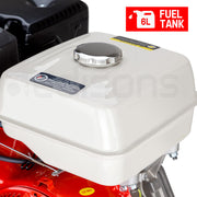 Baumr-AG 13HP Petrol Stationary Engine 4-stroke OHV Motor Horizontal Shaft Recoil Start V219-ENGPTLBMRC39R