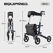 136kg Capacity | Lightweight Design | Adjustable Height V219-EQHCRL20A