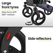 136kg Capacity | Lightweight Design | Adjustable Height V219-EQHCRL20A