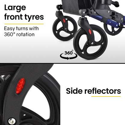 136kg Capacity | Lightweight Design | Adjustable Height V219-EQHCRL20A