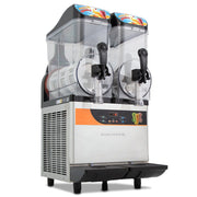 POLYCOOL 24L Double Tank Commercial Slush Machine, Digital Control Panel, SAA Approved, Juice and Frozen V219-FDSSLSPY24LB