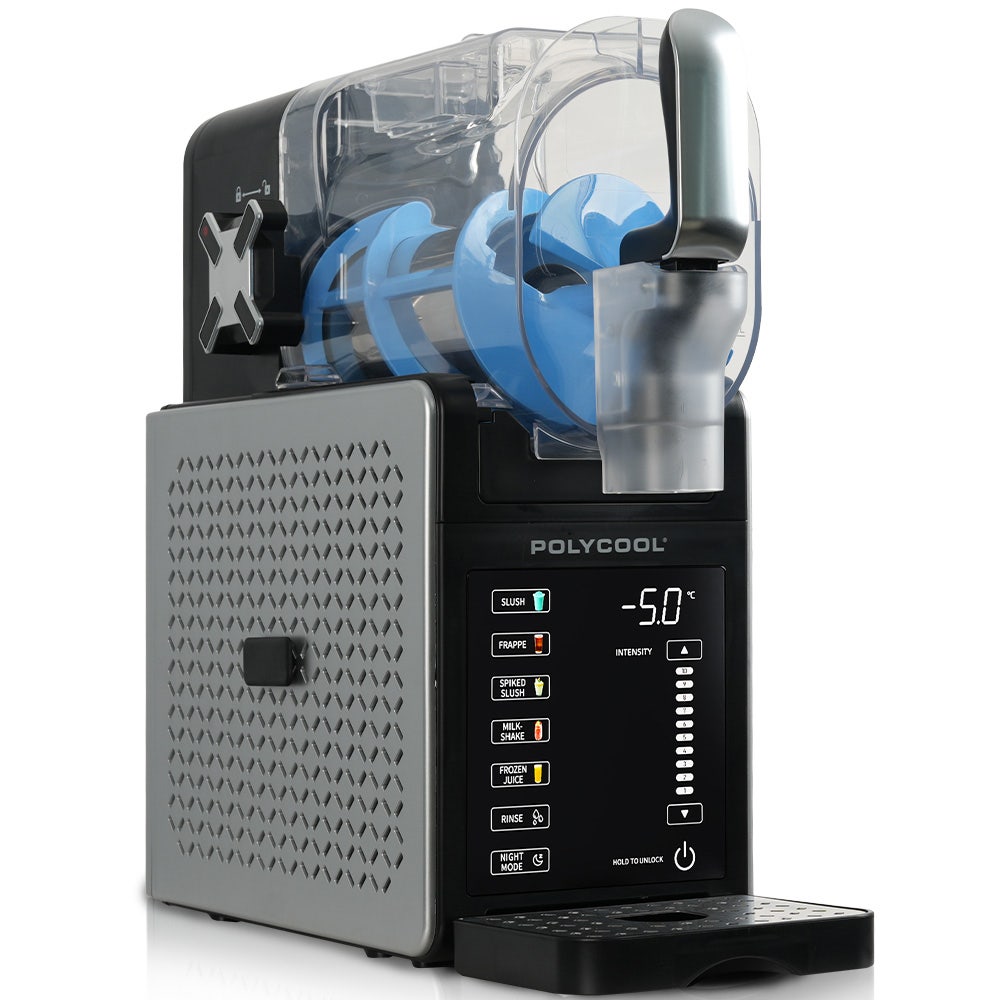 POLYCOOL 3L Slushie Frozen Drink Maker, Home Slush Machine, Fast Chilling, Easy Digital Controls V219-FDSSLSPYD2LA