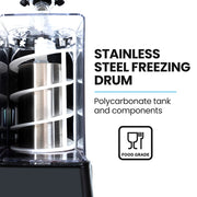 POLYCOOL 3L Single Tank Slushie Machine, Digital Control Slushy Maker V219-FDSSLSPYD3LA