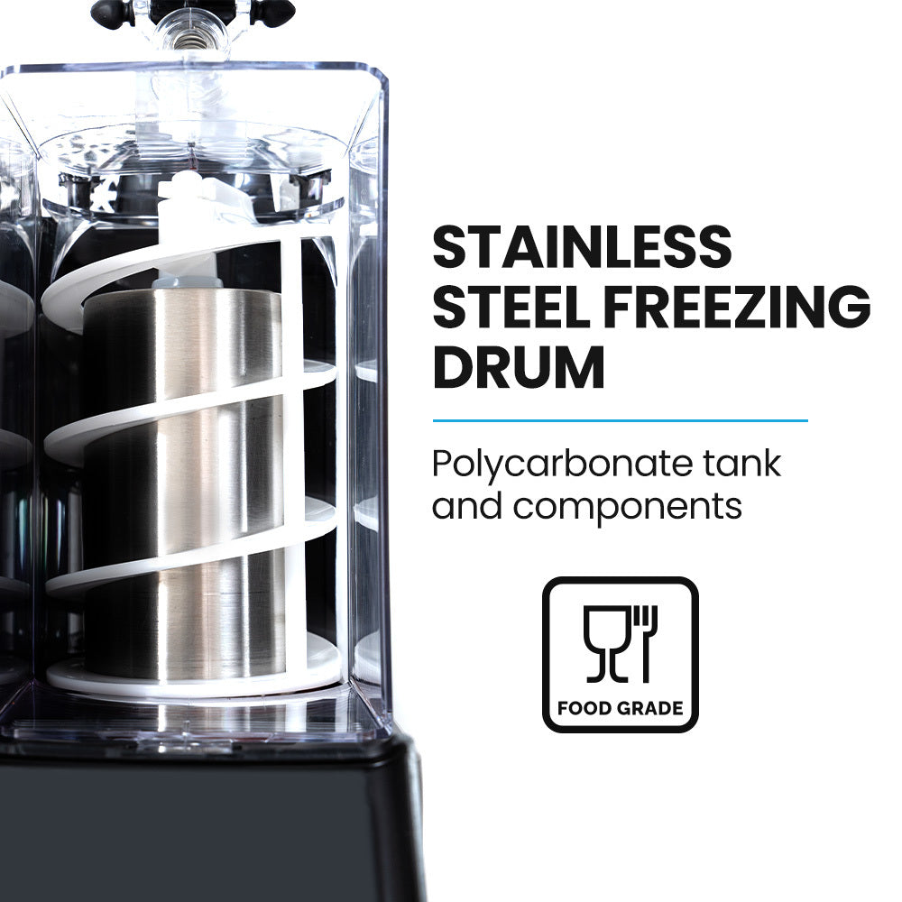 POLYCOOL 3L Single Tank Slushie Machine, Digital Control Slushy Maker V219-FDSSLSPYD3LA
