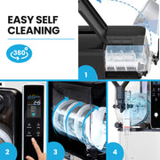 POLYCOOL 3L Single Tank Slushie Machine, Digital Control Slushy Maker V219-FDSSLSPYD3LA