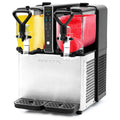 POLYCOOL 6L Double Tank Slushie Machine, Independent Digital Control Slushy Maker V219-FDSSLSPYD6LA