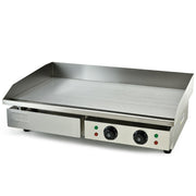 THERMOMATE Commercial Electric Griddle TH-G05, 4400W 73x37cm Flat Cooking Surface V219-FODCAPTHMAG05