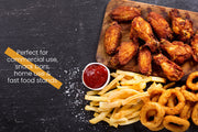 EuroChef Commercial Electric Deep Fryer Twin Frying Basket Chip Cooker Fry V219-FRYER-2TANK