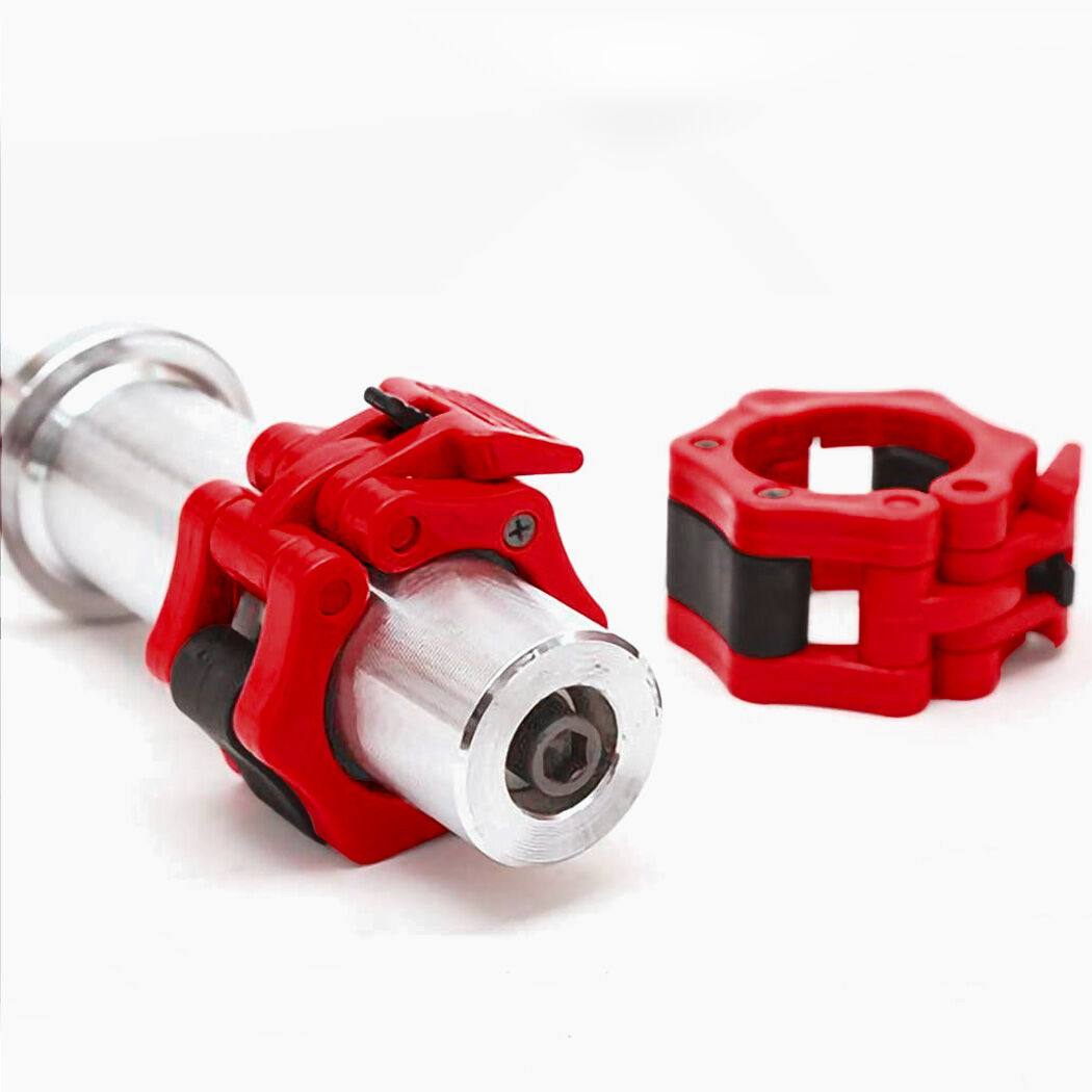 PROFLEX 2x 50mm Olympic Gym Barbell Collar Lock Clips, for Home Fitness Bodybuilding Weights Training Lock V219-FTNBCLJBFA101