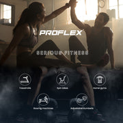 PROFLEX Multi-Station Compact Home Gym Set, 150lbs Weight Plates- M8000 V219-FTNHGMPF8RDA