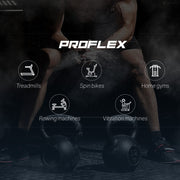 PROFLEX Multi-Station Home Gym Set with 98lbs Weight Plates- M8000 V219-FTNMFGPRFBM8M