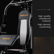 PROFLEX Multi-Station Home Gym Set with 98lbs Weight Plates- M8000 V219-FTNMFGPRFBM8M
