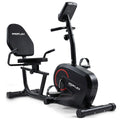 PROFLEX Magnetic Recumbent Exercise Bike, LCD Display, Heart Rate Sensors, Adjustable Seat, 8-Level V219-FTNREBPFXB2A