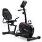PROFLEX Magnetic Recumbent Exercise Bike, LCD Display, Heart Rate Sensors, Adjustable Seat, 8-Level V219-FTNREBPFXB2A
