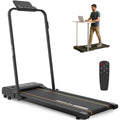 PROFLEX Electric Walking Pad Under Desk Treadmill, Remote Control, Compact Foldable Size, Tablet Holder, LCD V219-FTNTRDPFHS3A