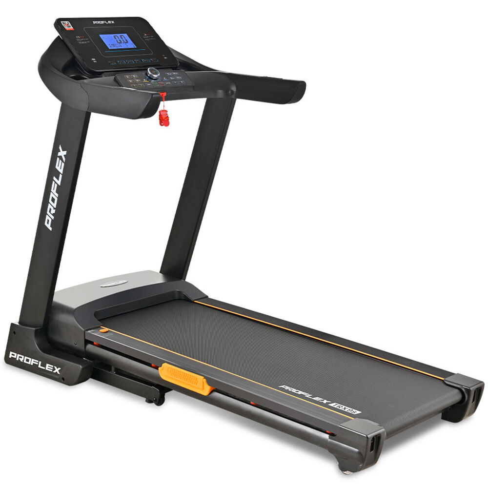 Proflex TRX9s Electric Treadmill, Large Size, 450mm Belt, 10-inch display, Foldable, Suspension, Auto V219-FTNTRDPFTRX9A