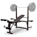PROFLEX 7in1 Weight Bench Press Multi-Station Home Gym Leg Curl Equipment Set V219-FTNWTBHPFAB3C
