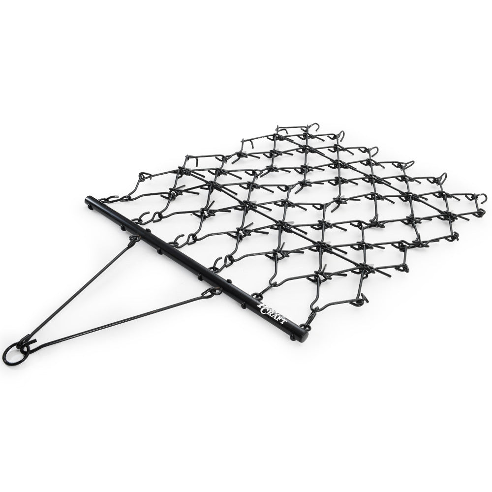 PlantCraft Tow Behind Drag Harrow Rake, 1.4m Wide, for Ride-on Mower LawnTractor on Pasture Paddock V219-GDTDRGPCD45A