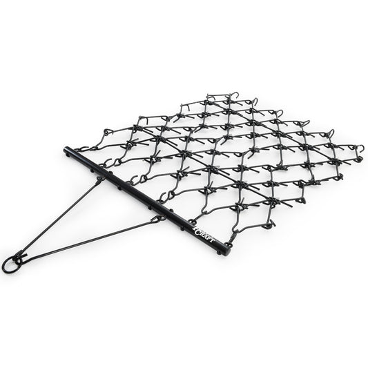 PlantCraft Tow Behind Drag Harrow Rake, 1.4m Wide, for Ride-on Mower LawnTractor on Pasture Paddock V219-GDTDRGPCD45A
