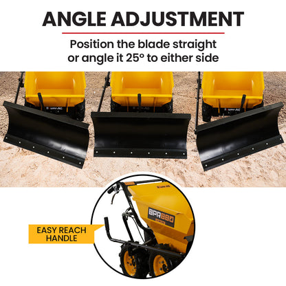Baumr-AG Plough Blade Leveller Accessory, for BPR880 BPR890 Power Barrows V219-GDTPBWBMPB1A