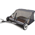PlantCraft Lawn Sweeper 38" Wide, Tow Behind Leaf and Grass Clipping Collector, Universal Hitch for Ride on V219-GDTSWPPCT38A