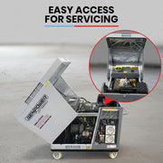 GENPOWER 6.5kW Peak 5kW Rated Diesel Inverter Commercial Generator, Electric Key Start, 2 x 15A, RCD Safety V219-GENDSLGNV5KA