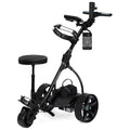 THOMSON E5000 Pro Lithium Golf Buggy, 36 Hole, Only 12kg, Easy Fold, Electric Motorised Buggy Trolley Cart w/ V219-GLFGBSTM6MLA
