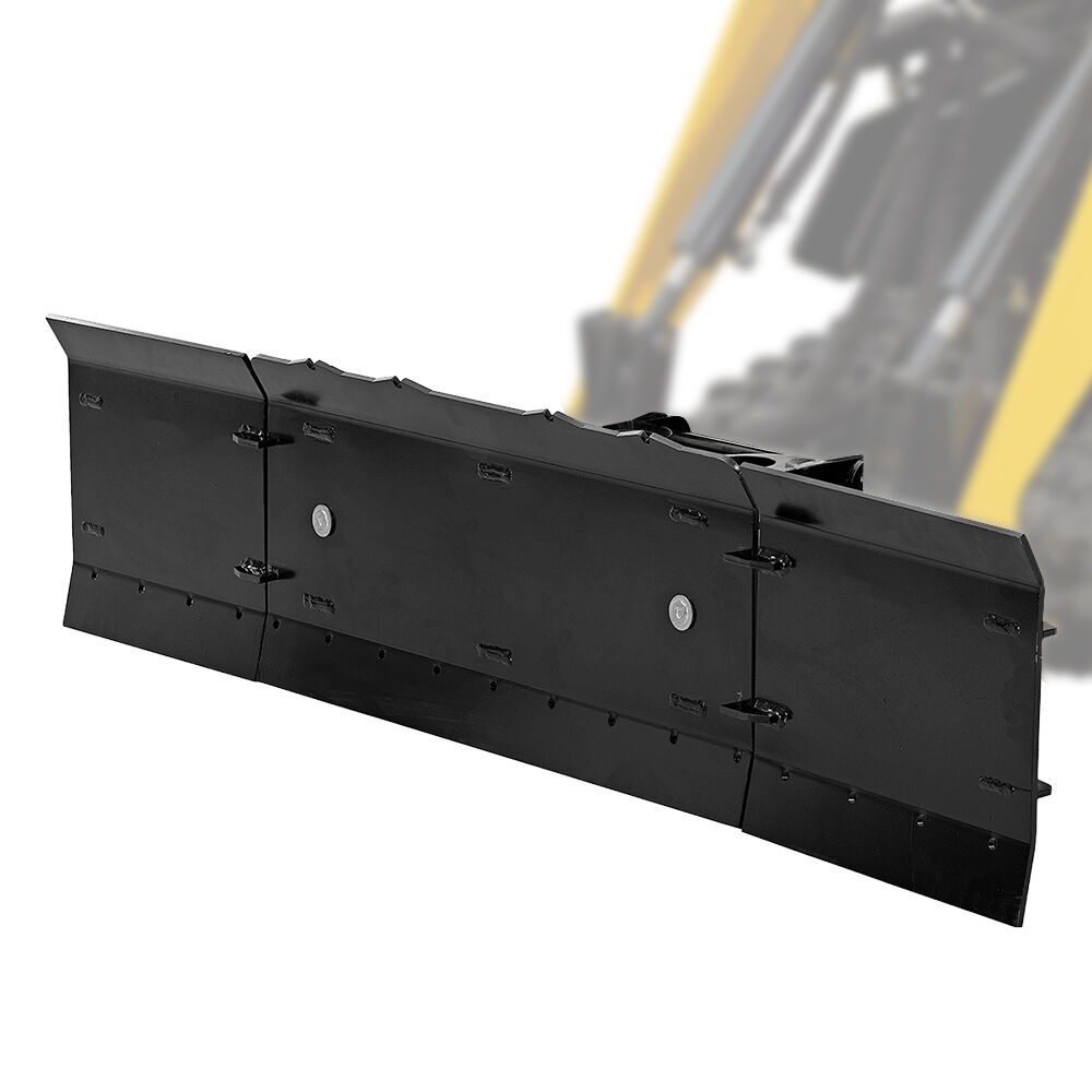 BAUMR-AG Plow Blade Accessory for BSR5000 Mini Loader Skid Steer, 84cm Centre Plough Blade 2 x 40cm V219-GSDACCPCB16A