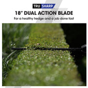 BAUMR-AG 20V SYNC Cordless Pole Saw & Hedge Trimmer Combo, 8 inch Chainsaw Pruner, Telescopic Handle, with V219-GTCCLSBMHC3A