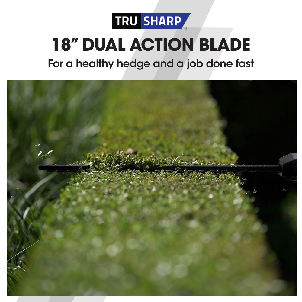 BAUMR-AG 20V SYNC Cordless Pole Saw & Hedge Trimmer Combo, 8 inch Chainsaw Pruner, Telescopic Handle, with V219-GTCCLSBMHC3A