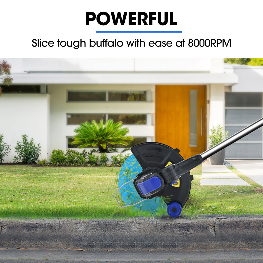 POWERBLADE 20V Leaf Blower & Line Trimmer / Edger Combo, Kit with 4.0Ah Battery & Fast Charger V219-GTCCLSPBBL2LT2A