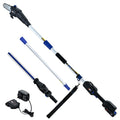 POWERBLADE 20V Cordless Pole Saw & Hedge Trimmer Combo, 8" Chainsaw Pruner & 20" Hedger, Telescopic Handle, V219-GTCCLSPBPS2PT2