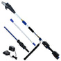 POWERBLADE 20V Cordless Pole Saw & Hedge Trimmer Combo, 8" Chainsaw Pruner & 20" Hedger, Telescopic Handle, V219-GTCCLSPBPS2PT2