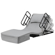 Equipmed Electric Adjustable Bed, Backrest and Leg Adjustment German-Engineered Power Lifting with Remote V219-HBRELEEQBD5A