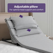 Equipmed Electric Adjustable Bed, Backrest and Leg Adjustment German-Engineered Power Lifting with Remote V219-HBRELEEQBD5A