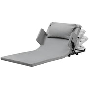 Equipmed Electric Adjustable Bed Backrest, German-Engineered Power Lifting Back Support with Remote Control, V219-HBRELEEQFL3A