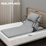 Equipmed Electric Adjustable Bed Backrest, German-Engineered Power Lifting Back Support with Remote Control, V219-HBRELEEQFL3A