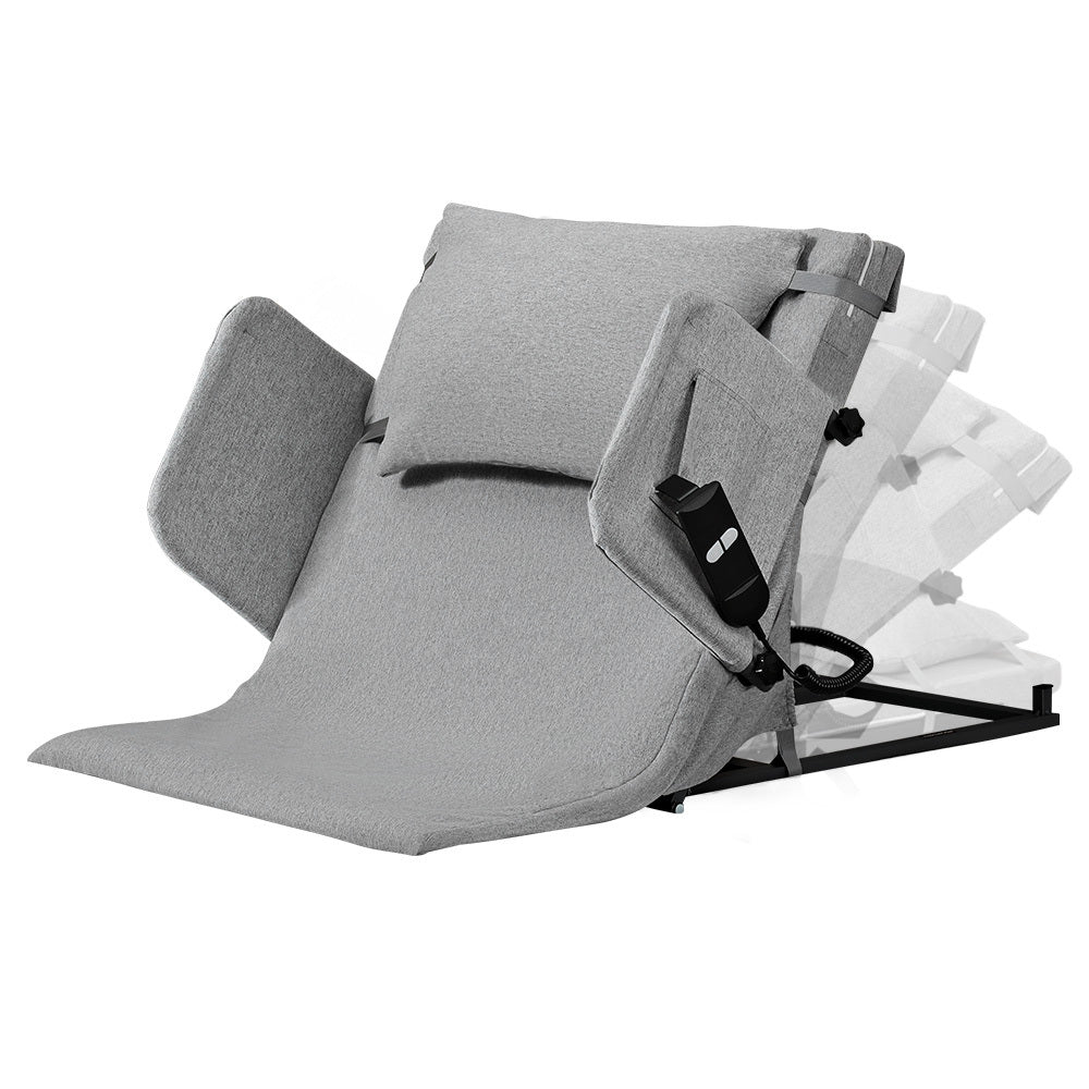 Equipmed Electric Adjustable Bed Backrest, German-Engineered Power Lifting Back Support with Remote Control, V219-HBRELEEQHL1A