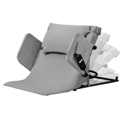 Equipmed Electric Adjustable Bed Backrest, German-Engineered Power Lifting Back Support with Remote Control, V219-HBRELEEQHL1A