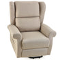 FORTIA Electric Recliner Lift Heat Chair for Elderly, Massage, Heat Therapy, Aged Care, Beige V219-HECLCRFOB3BG