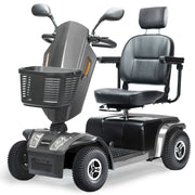 EQUIPMED Mobility Scooter, S-XXL comfortable size for all riders, 30km Max Range, 180kg capacity, Grey V219-HELMBUEQ5GYA
