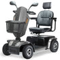 EQUIPMED Mobility Scooter, S-XXL comfortable size for all riders, 30km Max Range, 180kg capacity, Grey V219-HELMBUEQ5GYA